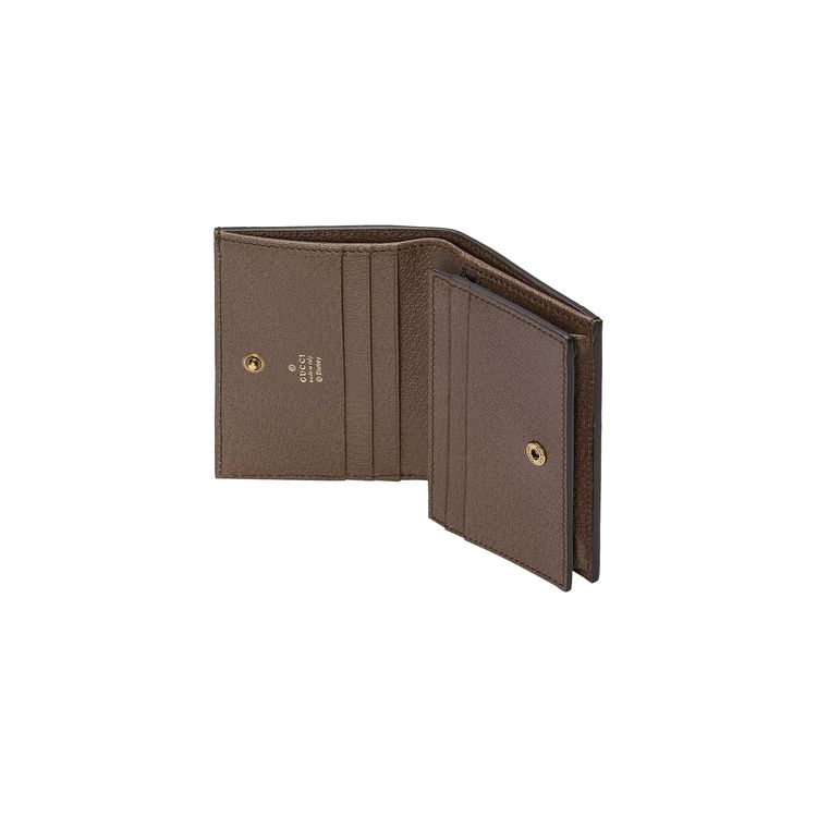 Gucci x Disney Donald Duck Card Case Wallet Beige