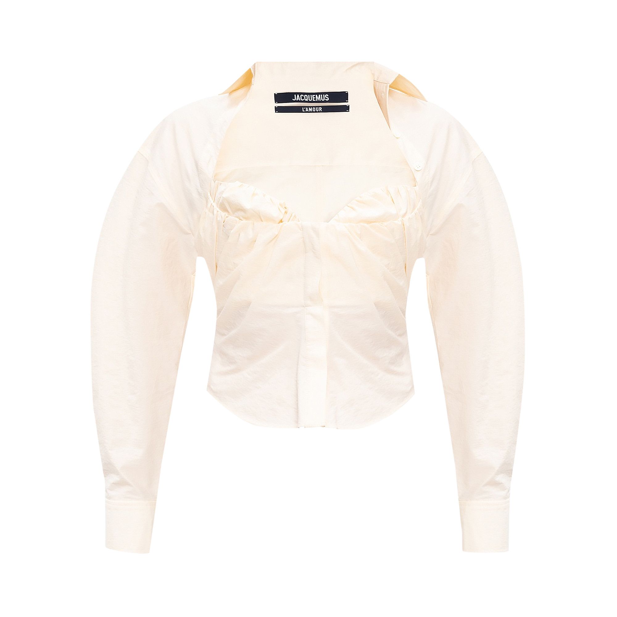 Tシャツ・カットソー JACQUEMUS FW24 LA CHEMISE CASACO (246SH1081677 1HI) The Casaco shirt by JACQUEMUS | Official website