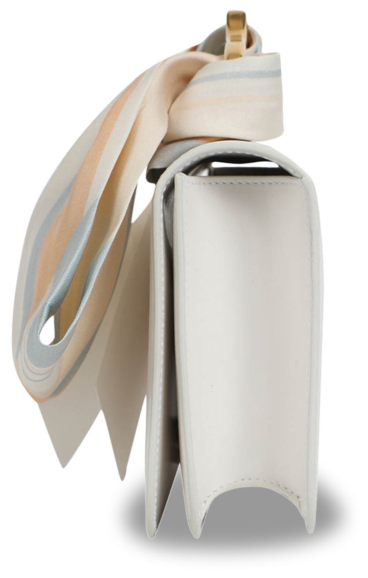 Jil Sander Foulard Handle Purse Medium Orange