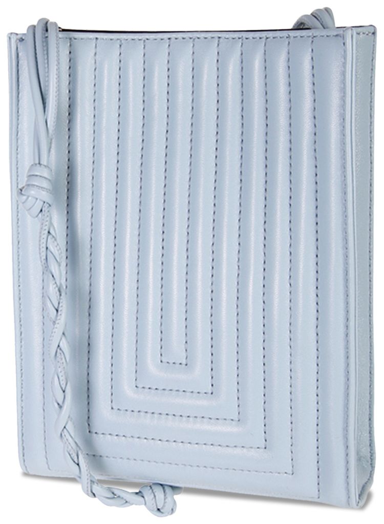 Jil Sander Small Tangle Quilting Bag Medium Blue