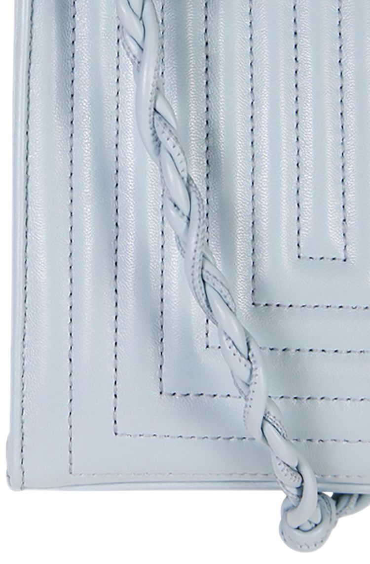 Jil Sander Small Tangle Quilting Bag Medium Blue