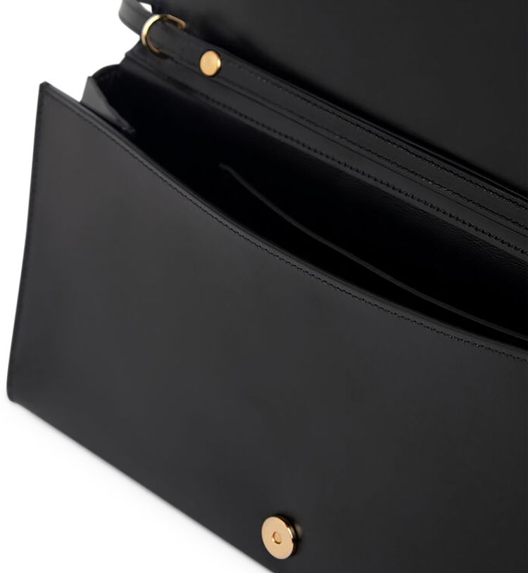 Jil Sander Medium Shoulder Bag Black