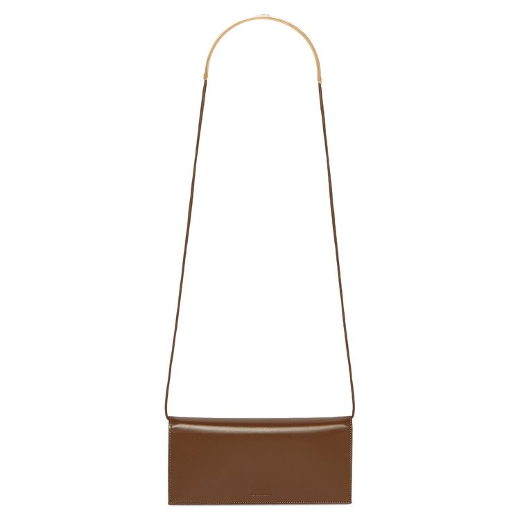 Jil Sander Continental Purse Dark Red