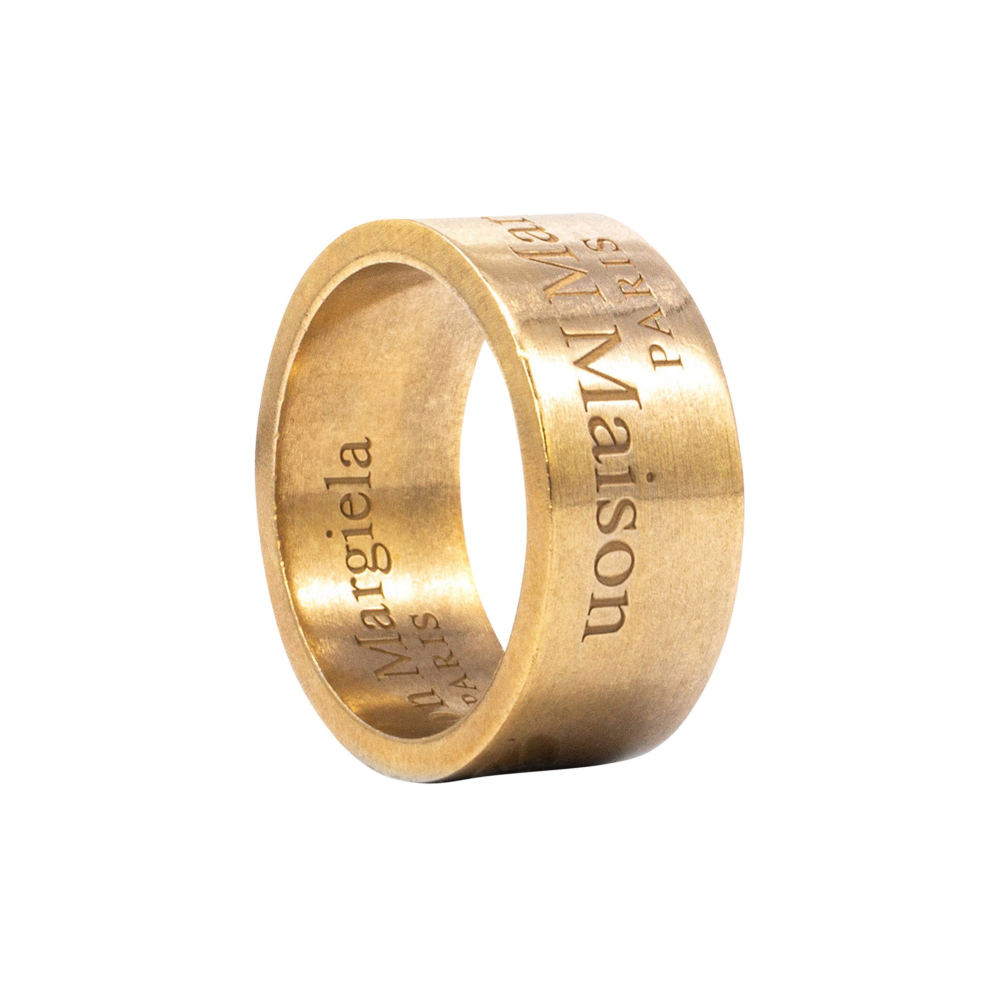 Buy Maison Margiela Ring 'Gold' - SM2UQ0002 S12739 950 | GOAT