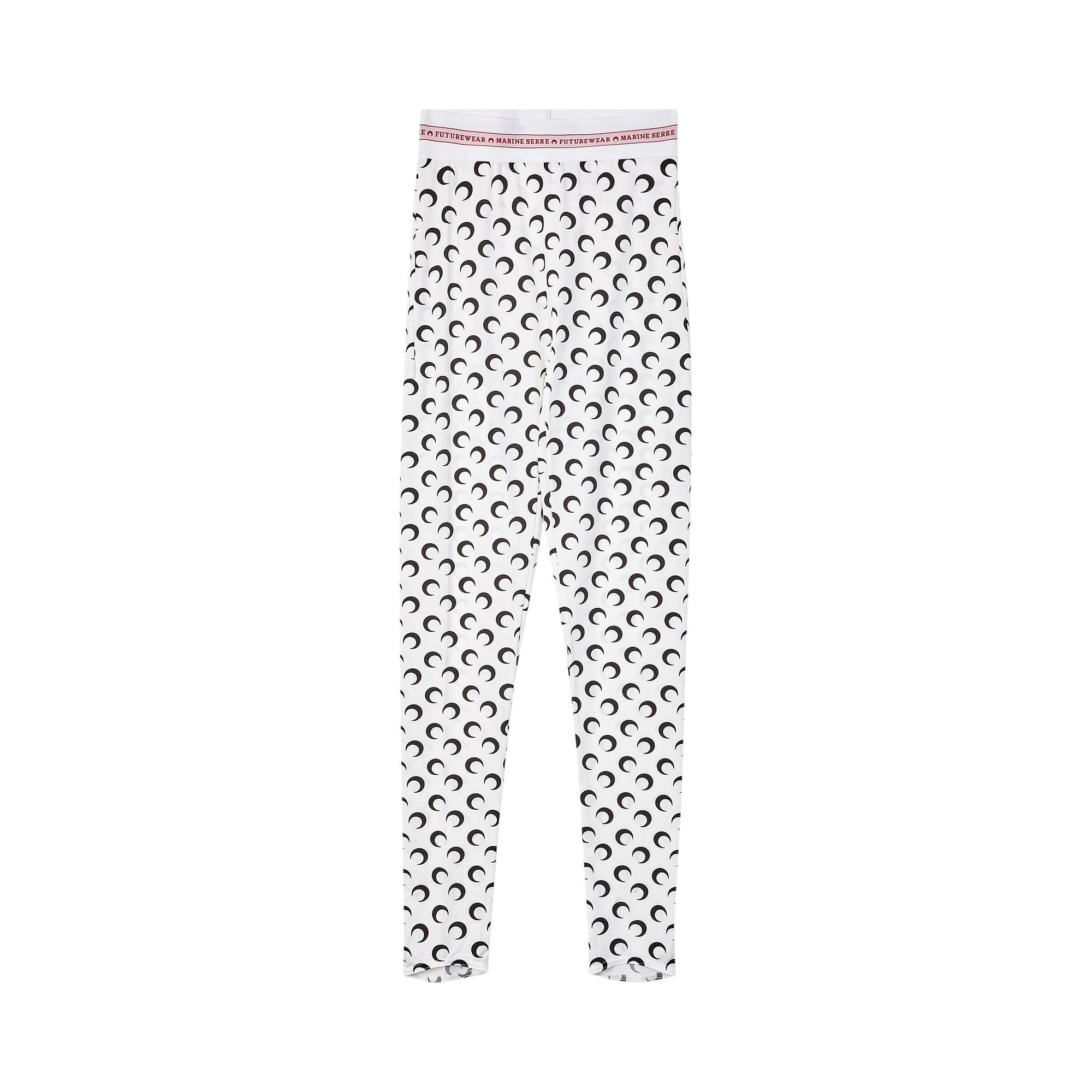 Buy Marine Serre Fuseaux Moon Leggings White P035ICONW JERPA0001 01 GOAT