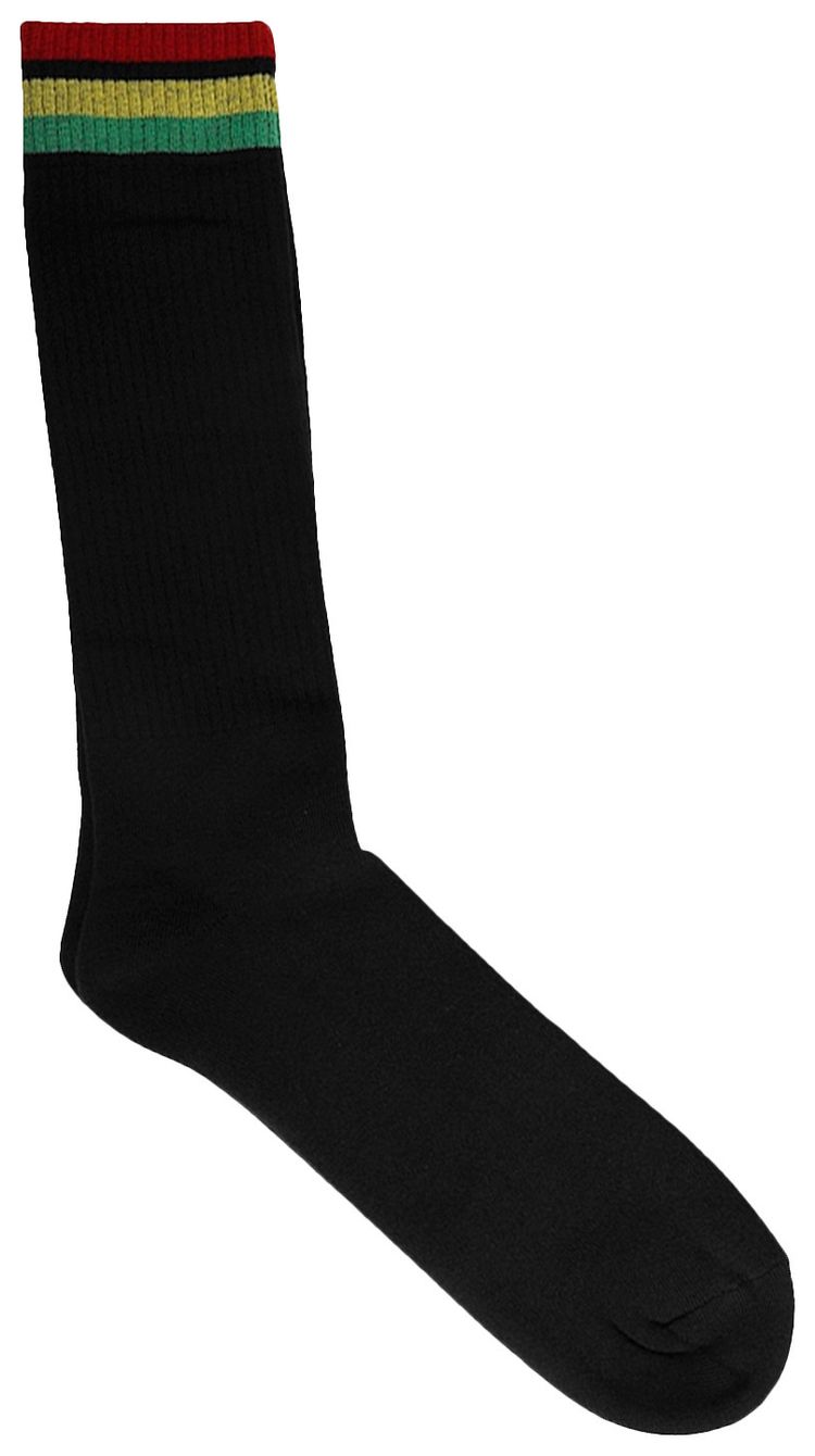 Palm Angels Exodus Socks BlackMulticolor