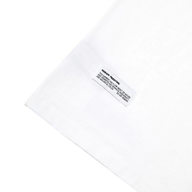 Heron Preston Herons Short Sleeve T Shirt WhiteBlue