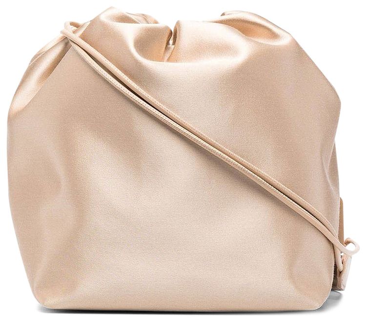 Jil Sander Small Drawstring Crossbody Light Beige