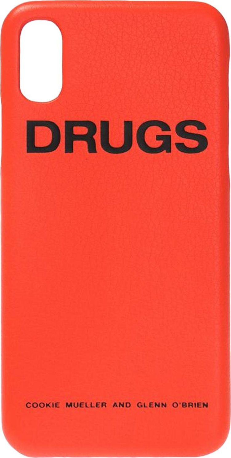 Raf Simons Drugs iPhone X Case 'Orange'