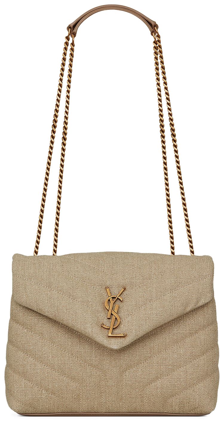 Saint Laurent Loulou Small Bag Taupe