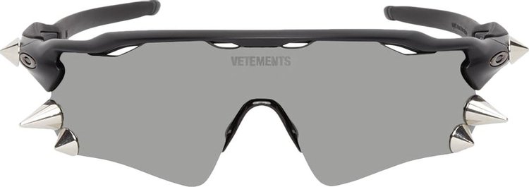 Vetements x Oakley Spikes 200 Sunglasses 'Black/Silver'