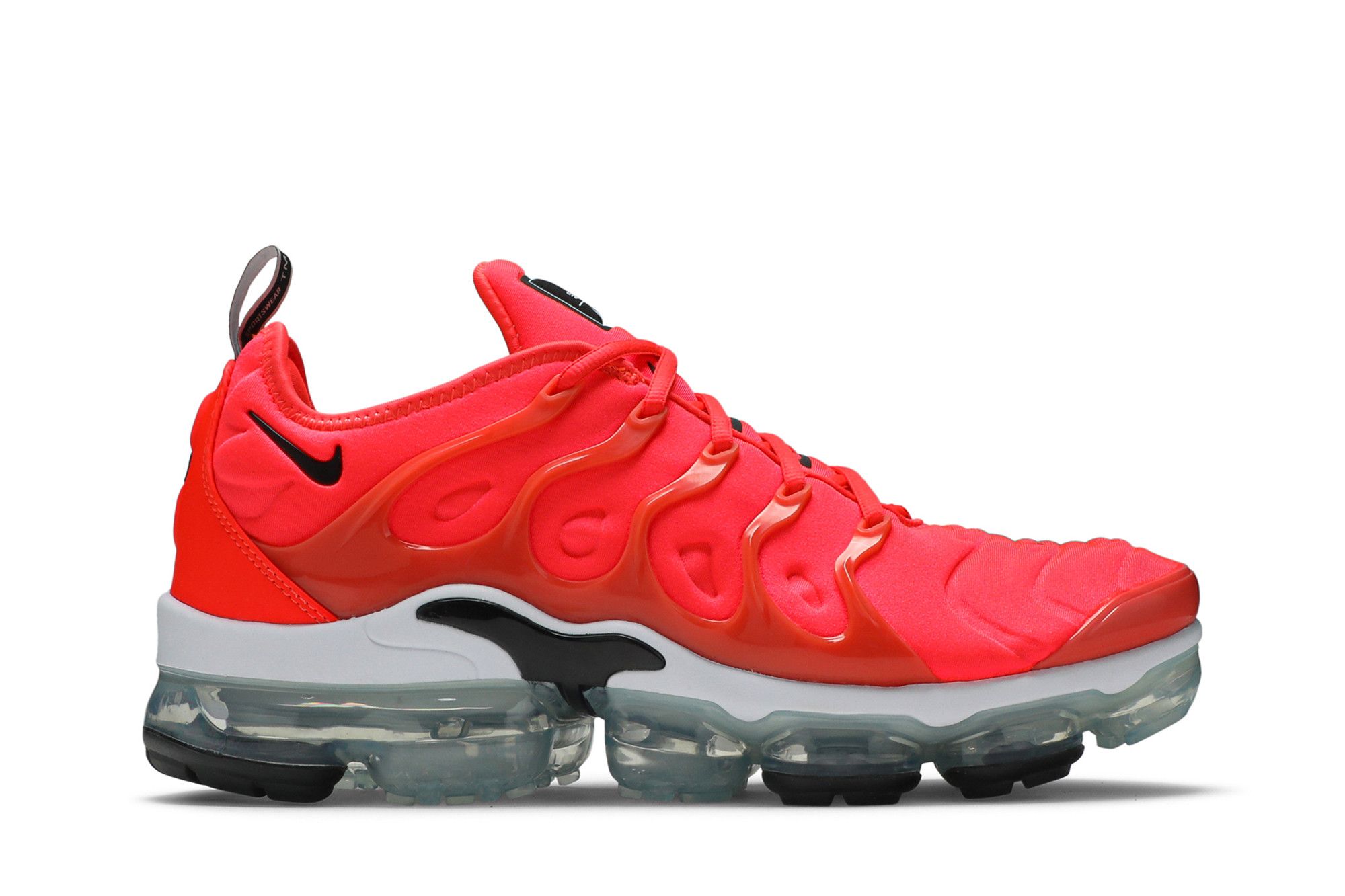 Vapormax plus crimson red top