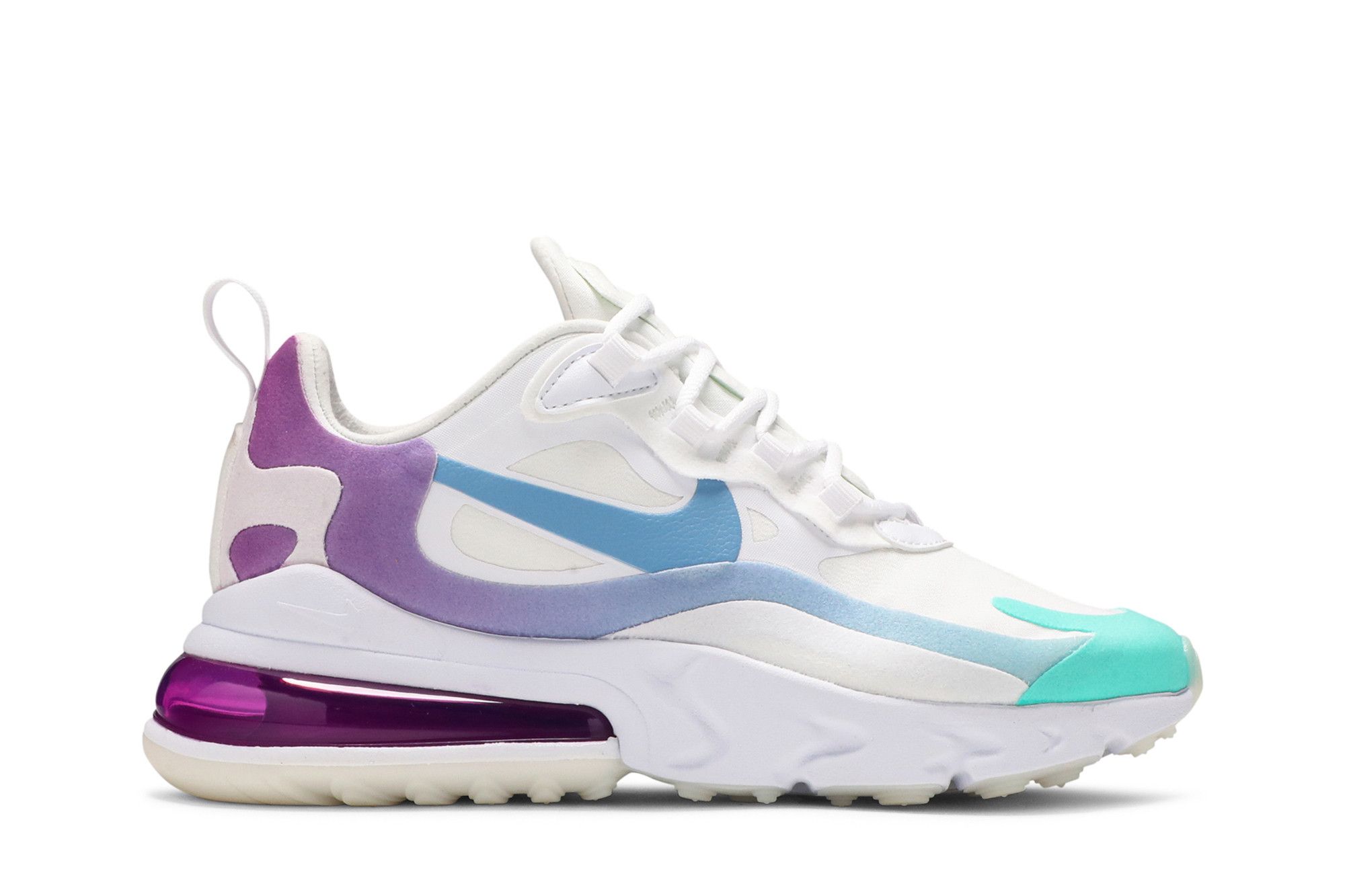 Nike air max react 270 purple gradient outlet