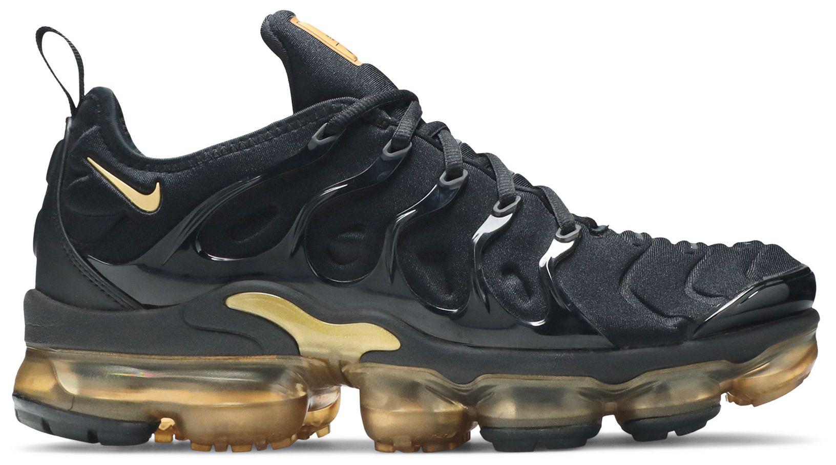 vapormax plus black size 7