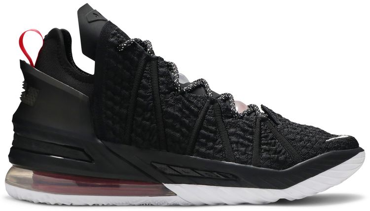 Nike LeBron 18 Black University Red