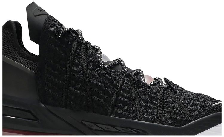 Nike LeBron 18 Black University Red