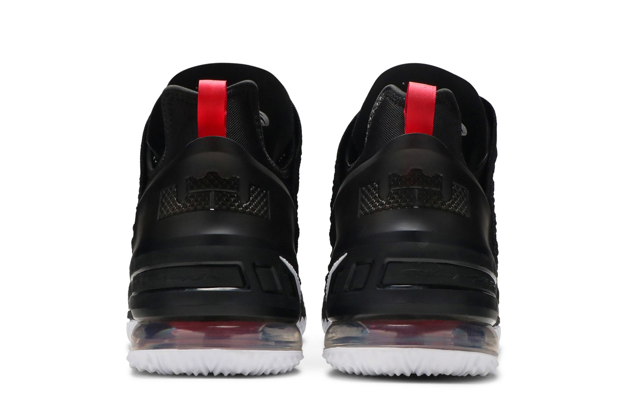 Buy LeBron 18 Black University Red CQ9283 001 GOAT CA