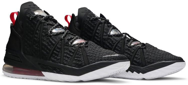 Nike LeBron 18 Black University Red