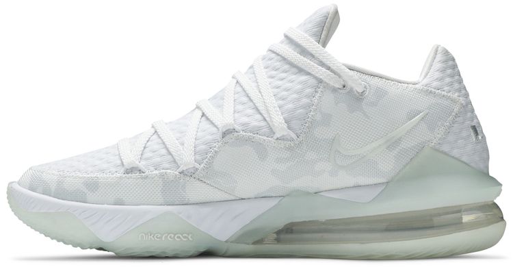 Nike LeBron 17 Low White Camo
