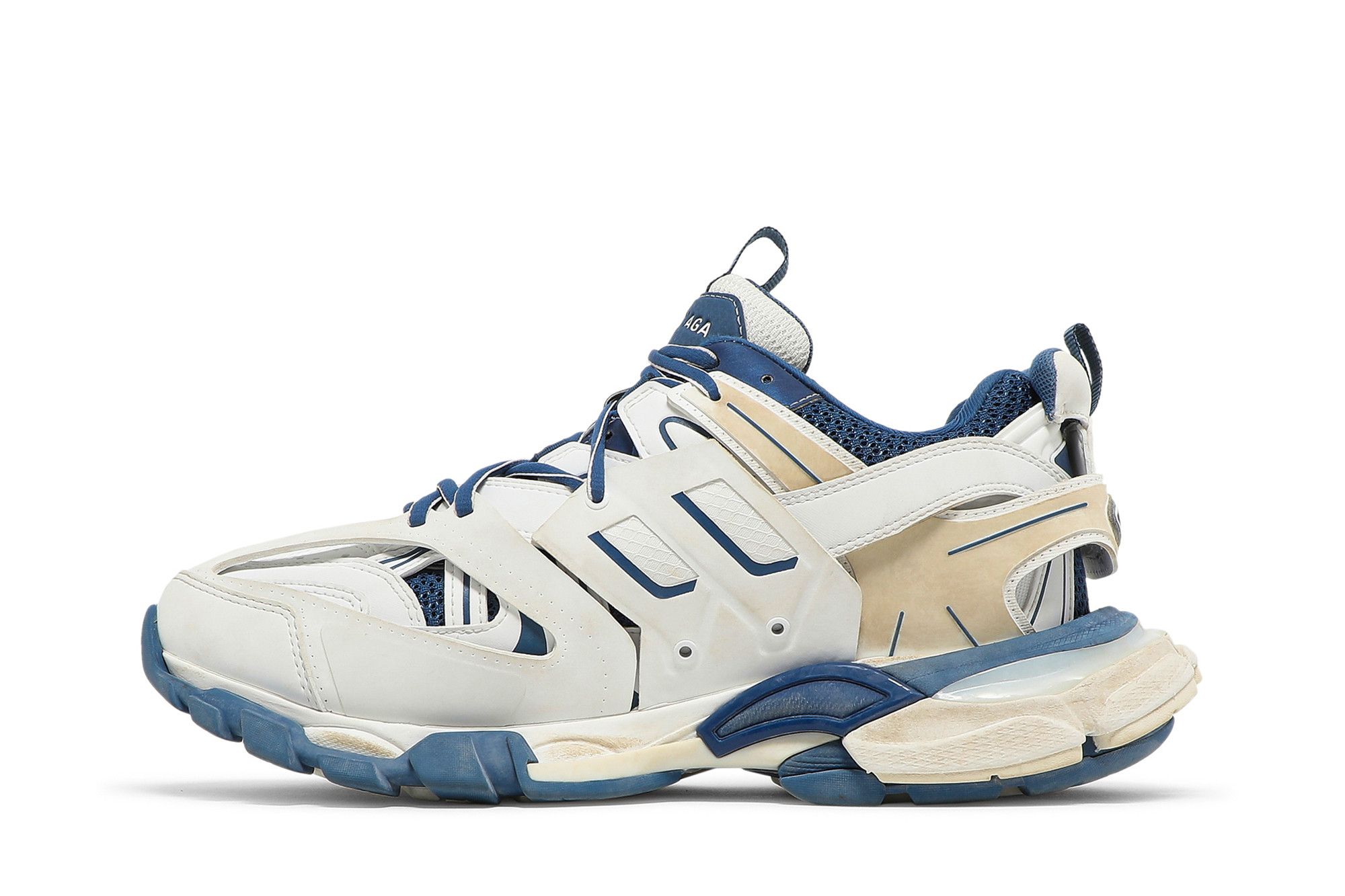 Balenciaga track sneaker white top