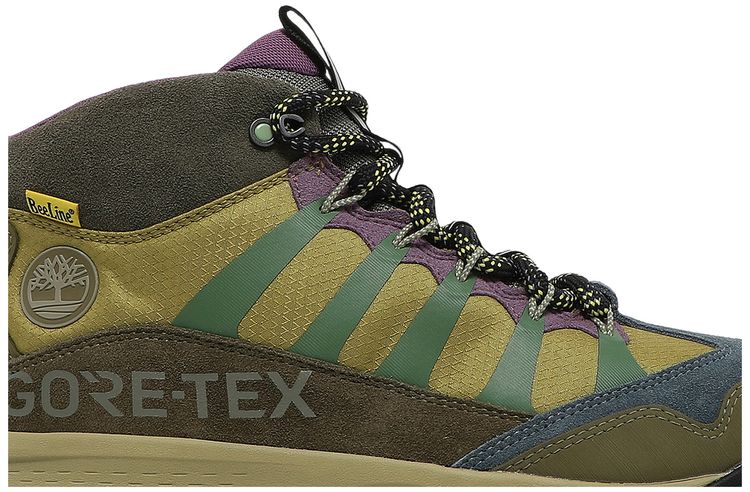 Bee Line x Timberland Garrison Trail Mid Hikers Medium Blue Suede