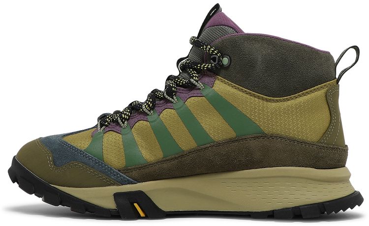 Bee Line x Timberland Garrison Trail Mid Hikers Medium Blue Suede