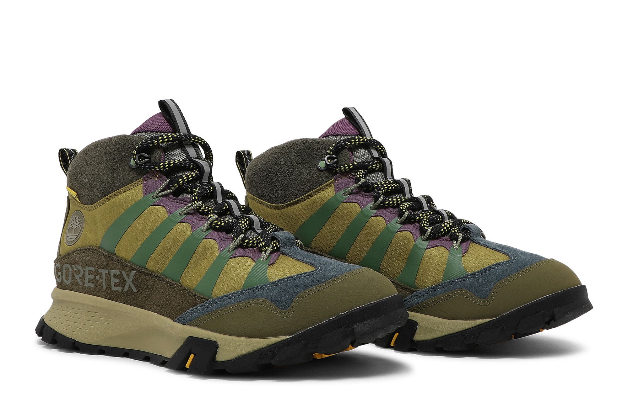 Buy Bee Line x Garrison Trail Mid Hikers 'Medium Blue Suede