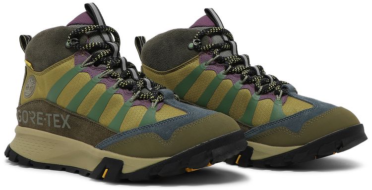 Bee Line x Timberland Garrison Trail Mid Hikers Medium Blue Suede