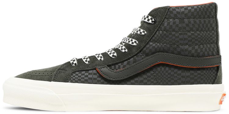 Vans Porter Yoshida  Co x OG SK8 Hi LX Forest Night Floral Checkerboard