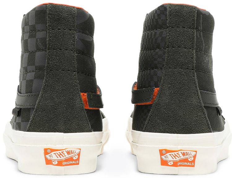 Vans Porter Yoshida  Co x OG SK8 Hi LX Forest Night Floral Checkerboard