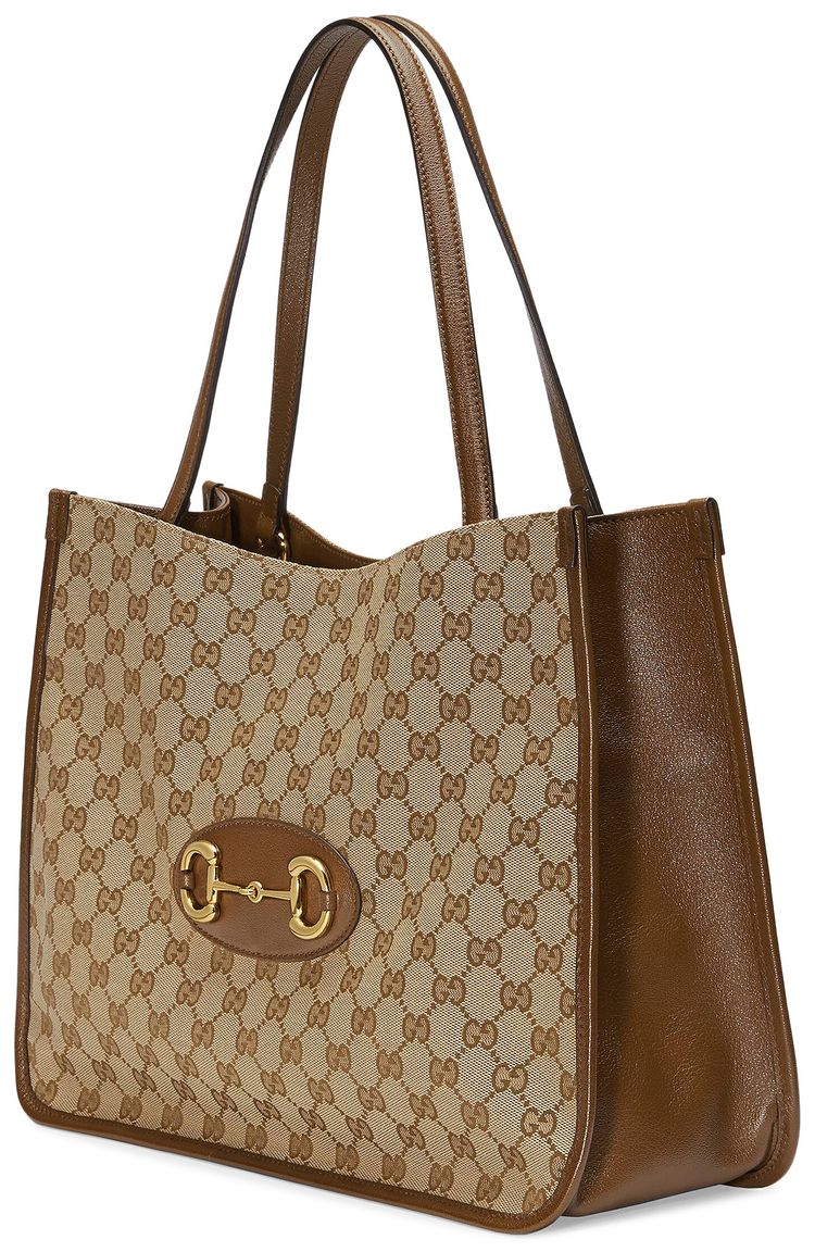Gucci Horsebit 1955 Tote Bag Beige