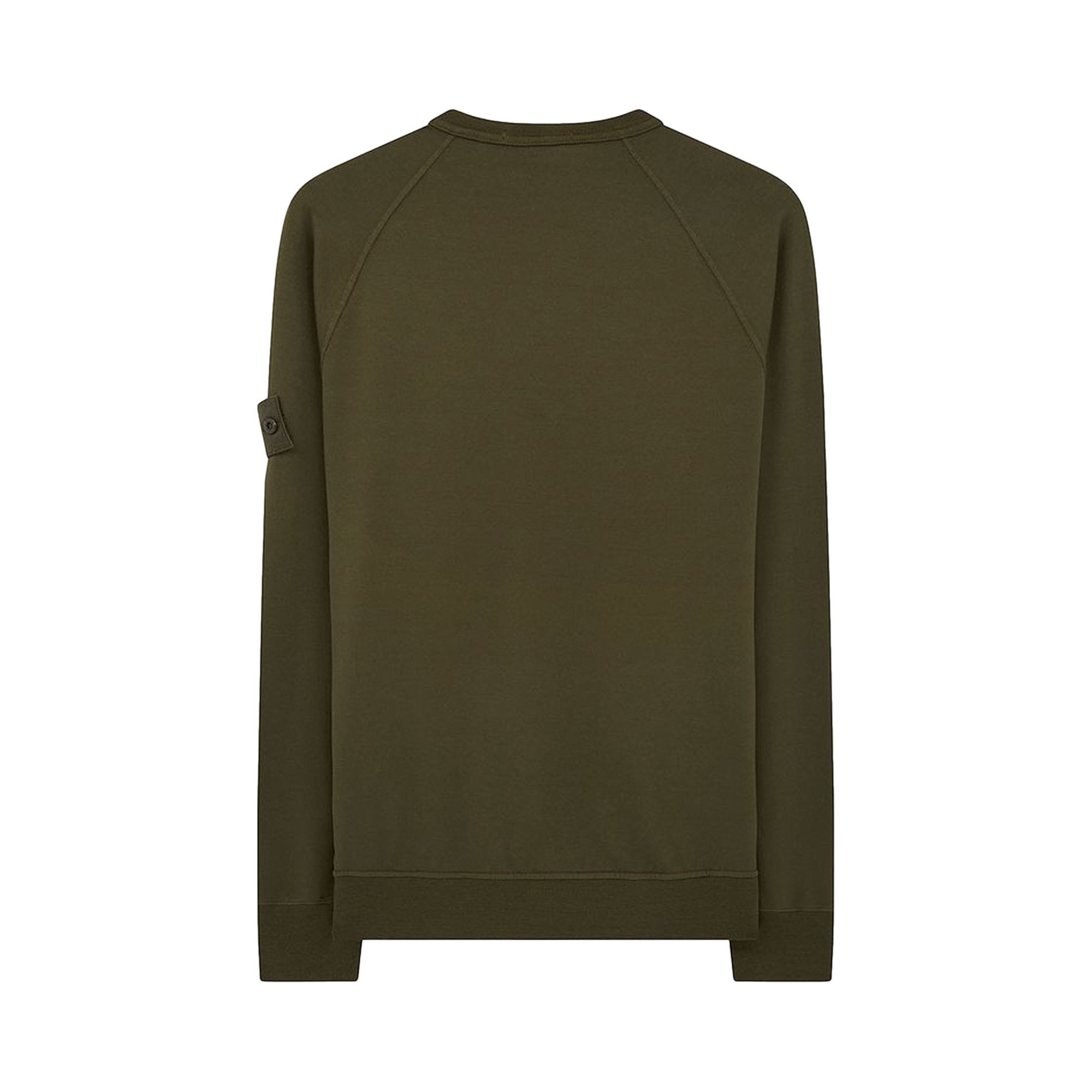 Buy Stone Island Ghost Piece Sweatshirt 'Military Green