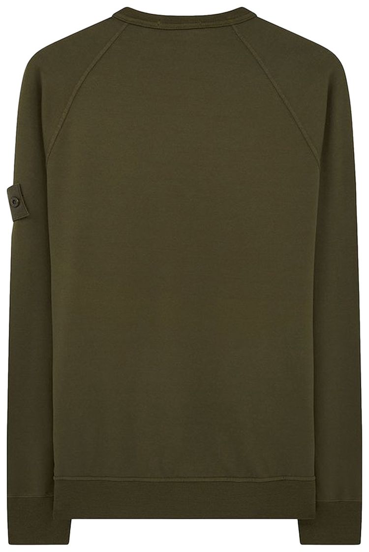Stone Island Ghost Piece Sweatshirt Military Green