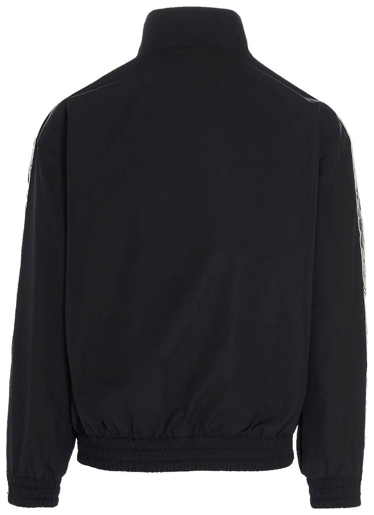 Vetements Logo Tape Tracksuit Jacket Black