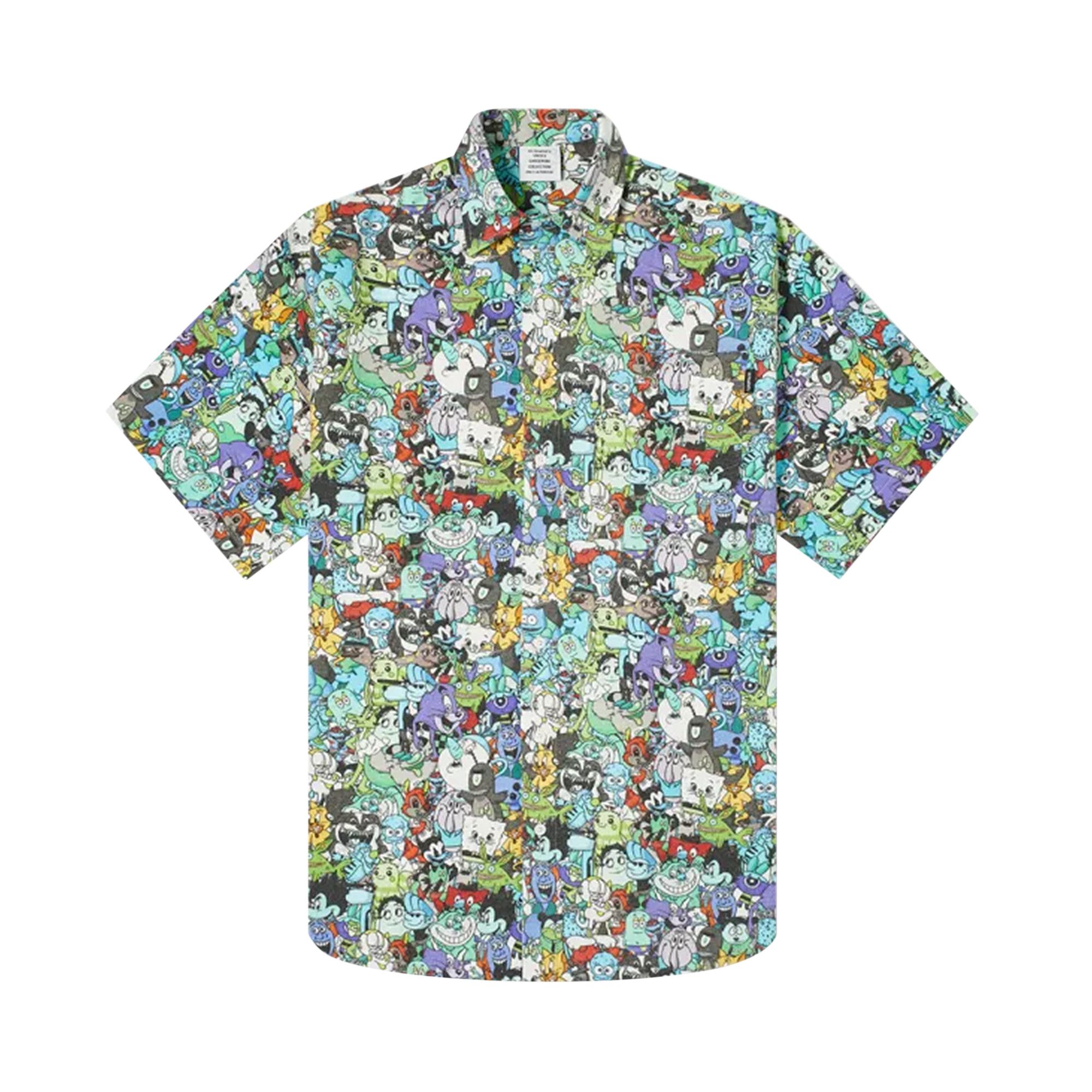 すぐったレディース福袋 Buy Vetements GOAT | MULT  UE51SH100C - 'Multicolor/Cold' Shirt Flannel Mania Cartoon トップス