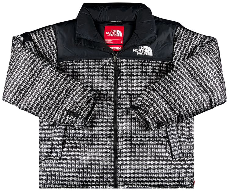 Supreme x The North Face Studded Nuptse Jacket Black