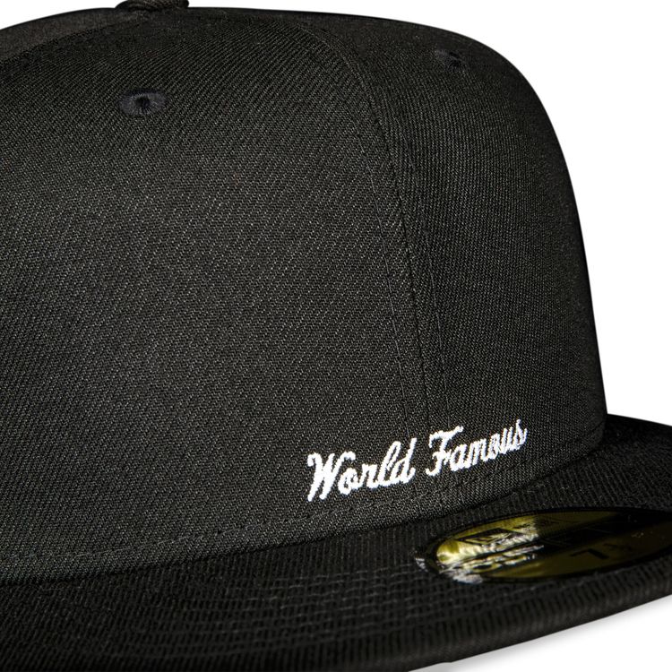 Supreme x New Era Reverse Box Logo Hat Black
