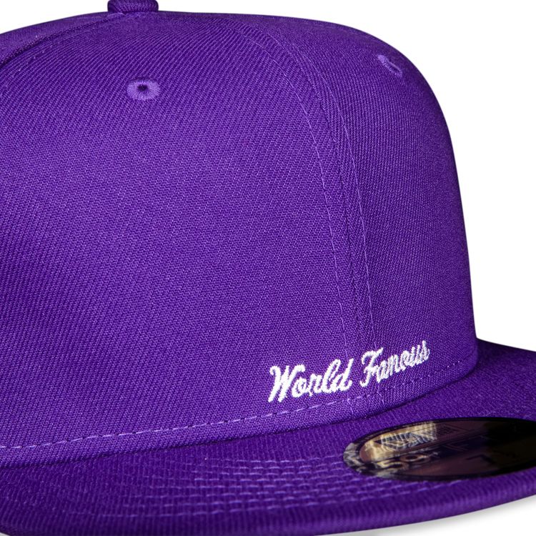 Supreme x New Era Reverse Box Logo Hat Purple