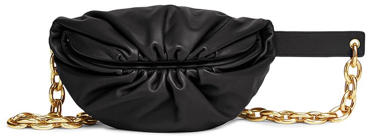 Bottega Veneta Belt Chain Pouch BlackGold
