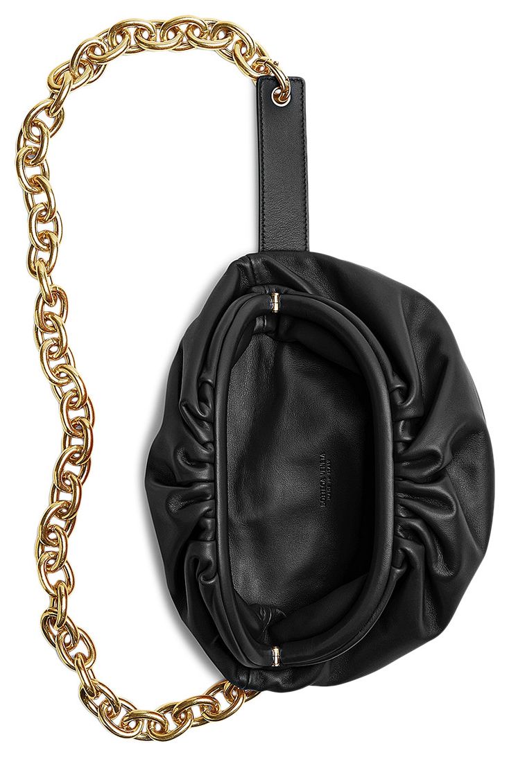 Bottega Veneta Belt Chain Pouch BlackGold