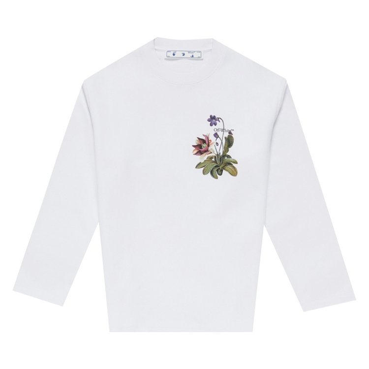Off-White Botanical Sweatshirt 'White/Green'