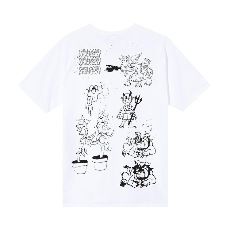 Stussy Bad Dream T Shirt White