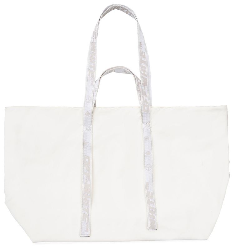 Off White Commercial Tote Bag White