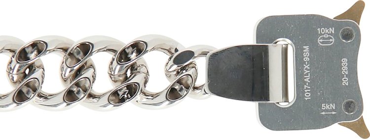 1017 ALYX 9SM Hero 4X Chain Bracelet Silver