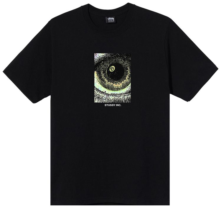 Stussy Acid Eye T Shirt Black