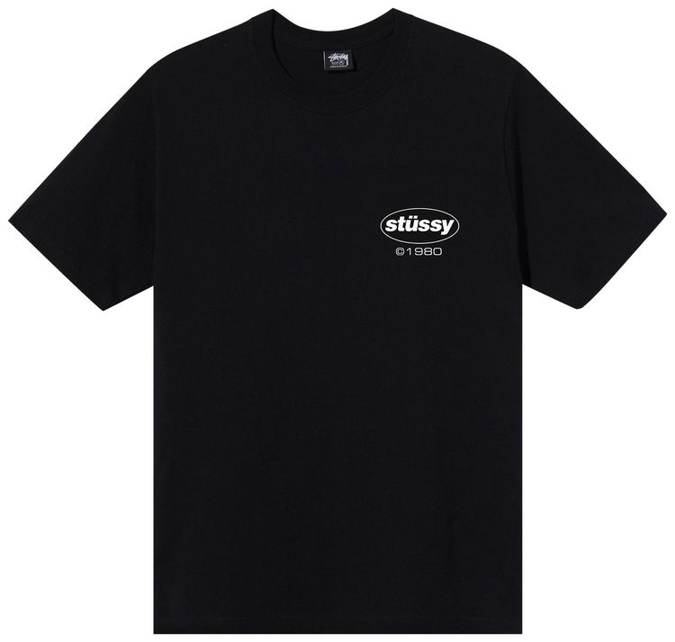Stussy Soul Tee Black