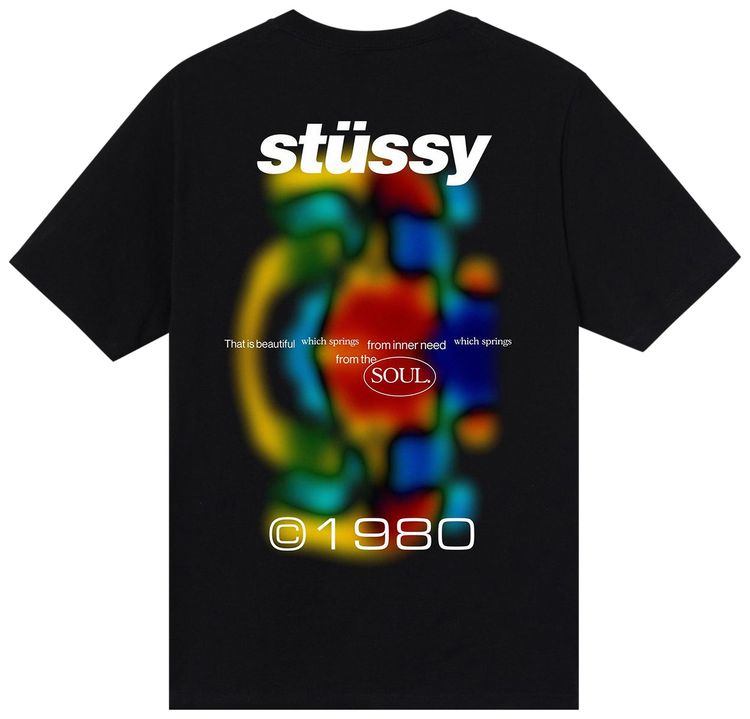 Stussy Soul Tee Black