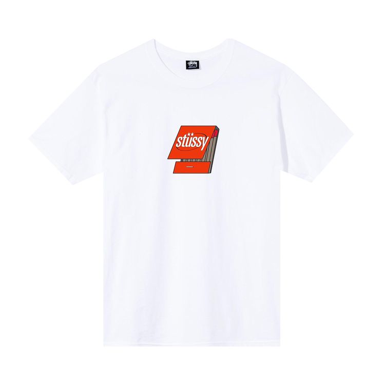 Stussy Matchbook Tee White