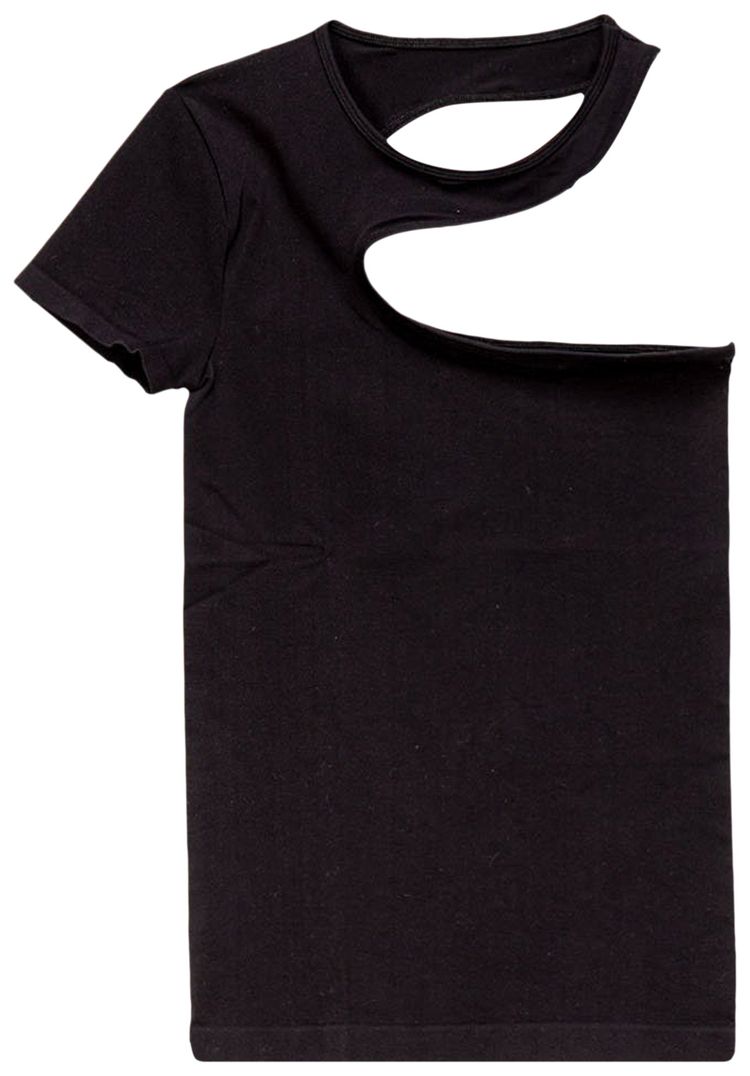 Helmut Lang Cutout Tee Black