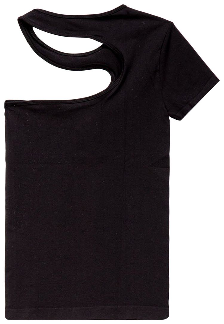 Helmut Lang Cutout Tee Black